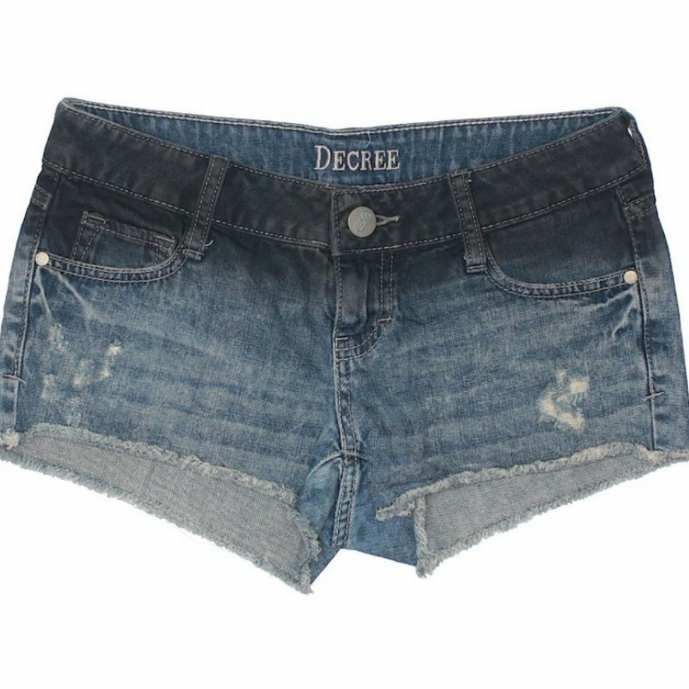 DECREE Ombre Dip Dyed Shorts